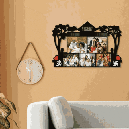 Sweet Home 5 Photos Personalized Family Gifts