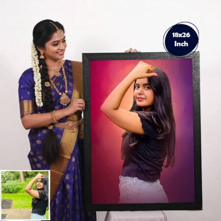 Digital Oil Paint Photo Frame - 18x26