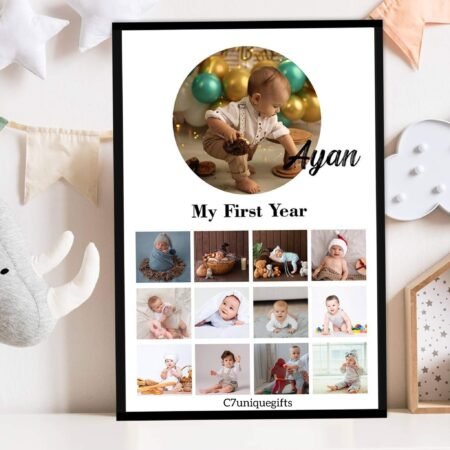 Photo Frame For 1 Year Baby