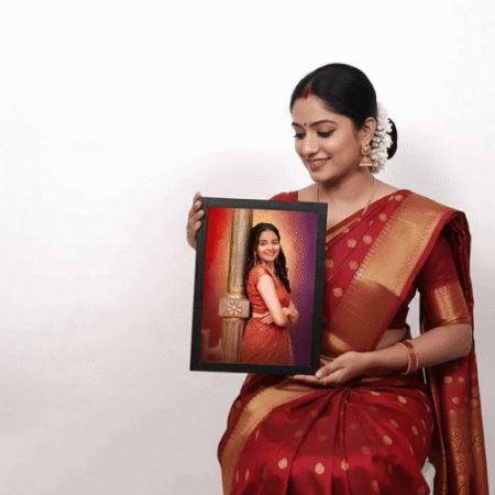 Digital Oil Paint Photo Frame