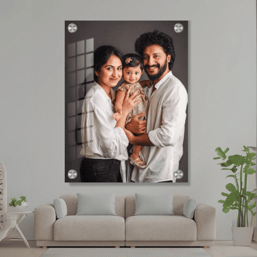 Premium Quality glossy finish Acrylic Photo Frame
