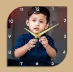 Analog Wall Clocks With Acrylic Photo