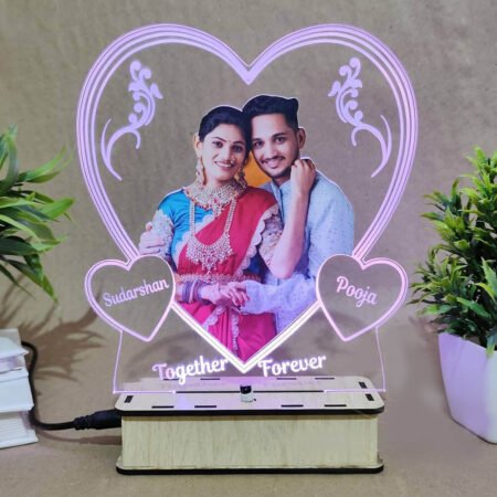 3D Illusion Photo Led Gift Lamp