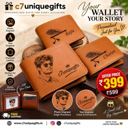 Personalised Engraved Wallet