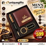 Premium Men's Gift Engraved Gift Set